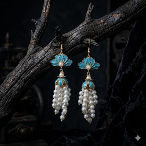 Lotus Tassel Drops