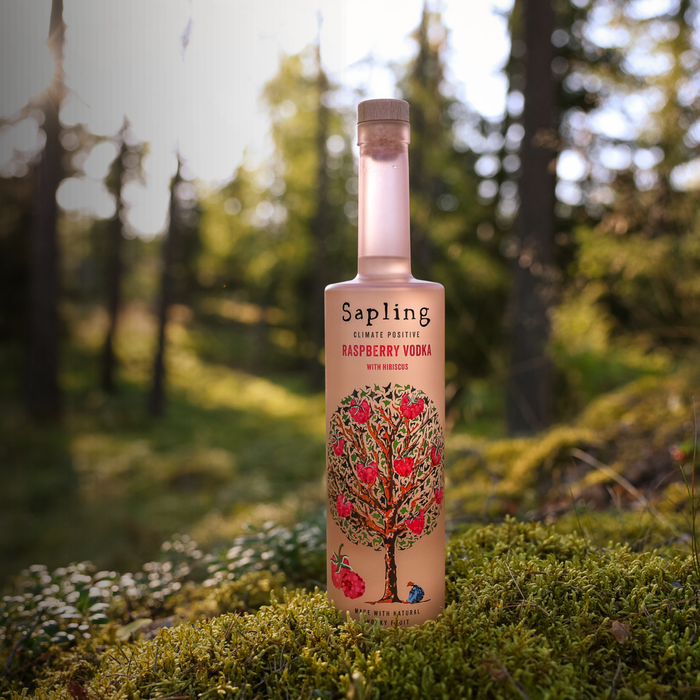 Naturally Smooth Sapling Raspberry Vodka with Hibiscus