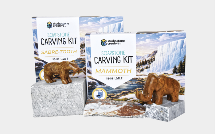 Carve Your Own Animal from Real Stone