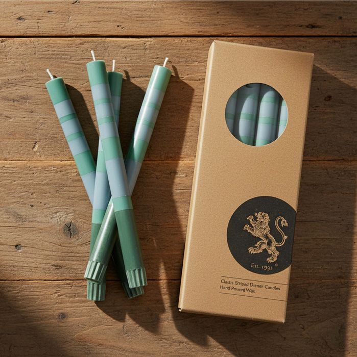 Striped Eco Candles