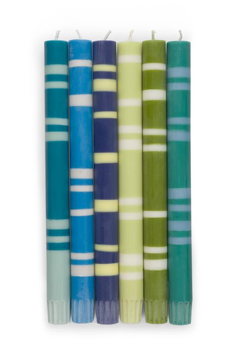 Striped Eco Candles