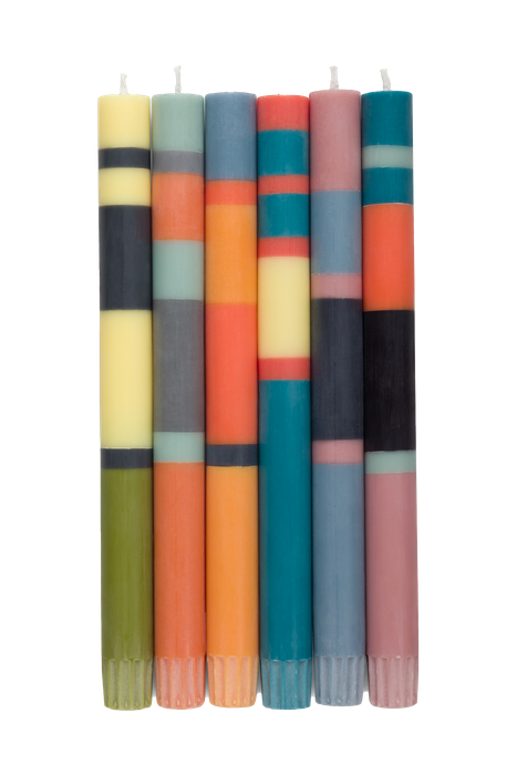 Striped Eco Candles