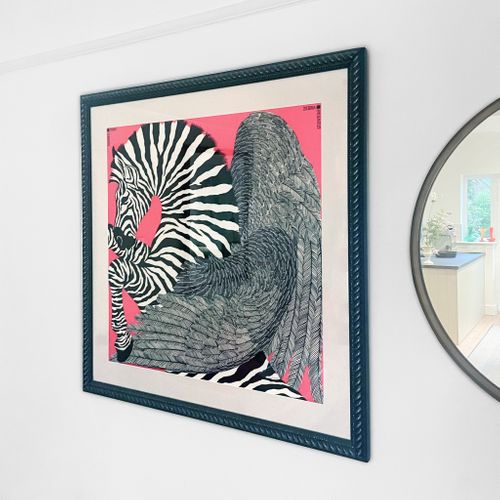 Vintage Framed Scarves