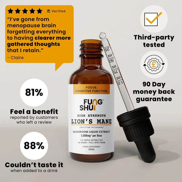 High Strength Lion's Mane Liquid Extract