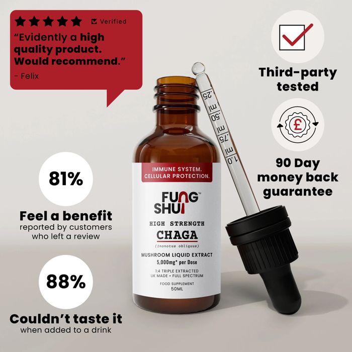 High Strength Chaga Liquid Extract