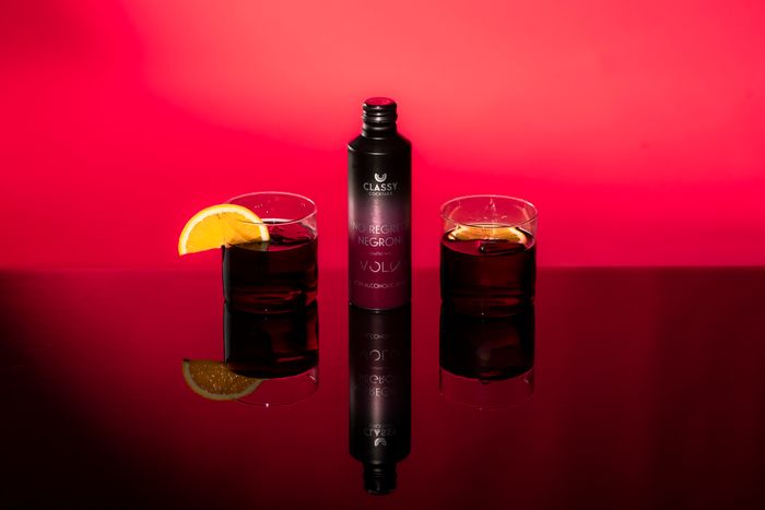 No Alcohol Negroni
