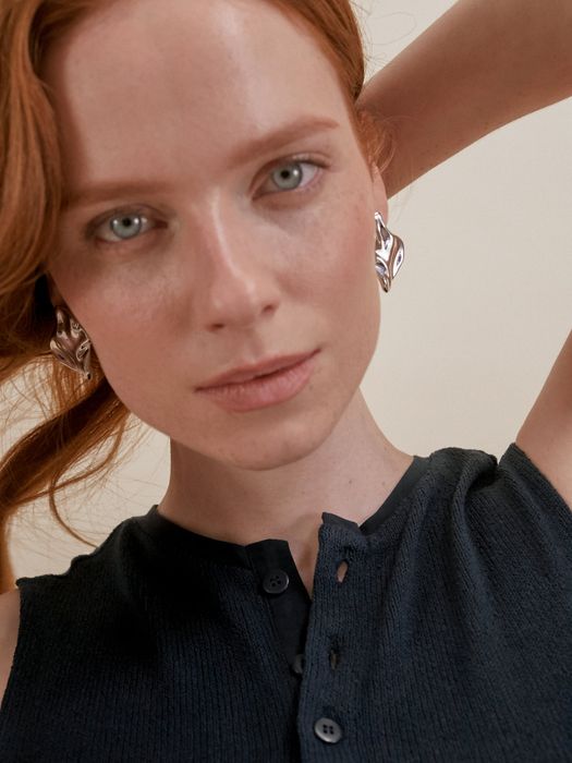 Ivy Statement Ripple Earrings