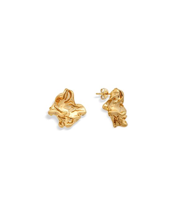 Candice Molten Nugget Stud Earrings
