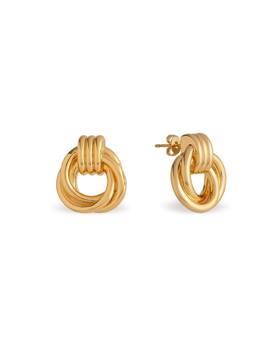Jayne Classic Twisted Swirl Earrings