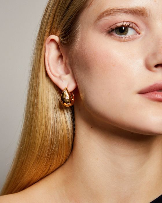 Maddie Midi-Hoop Earrings