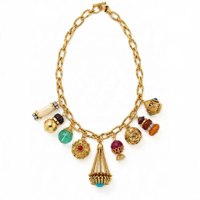 Baroque Charm Statement Necklace