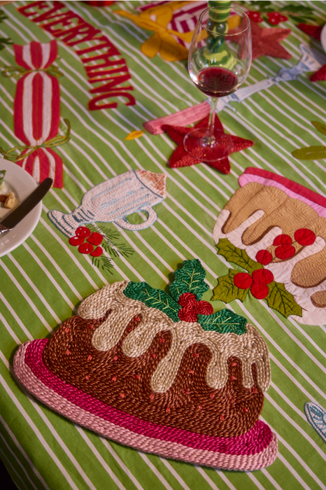 Christmas Pudding Placemat