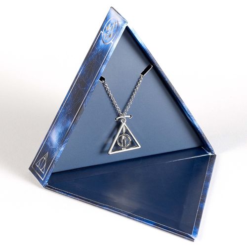 Harry Potter Deathly Hallows Gift Set with Spinning Deathly Hallows Necklace