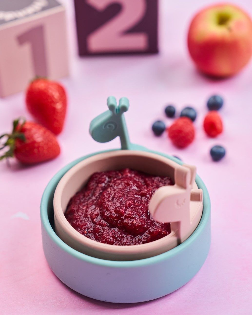Apple & Berry Puree