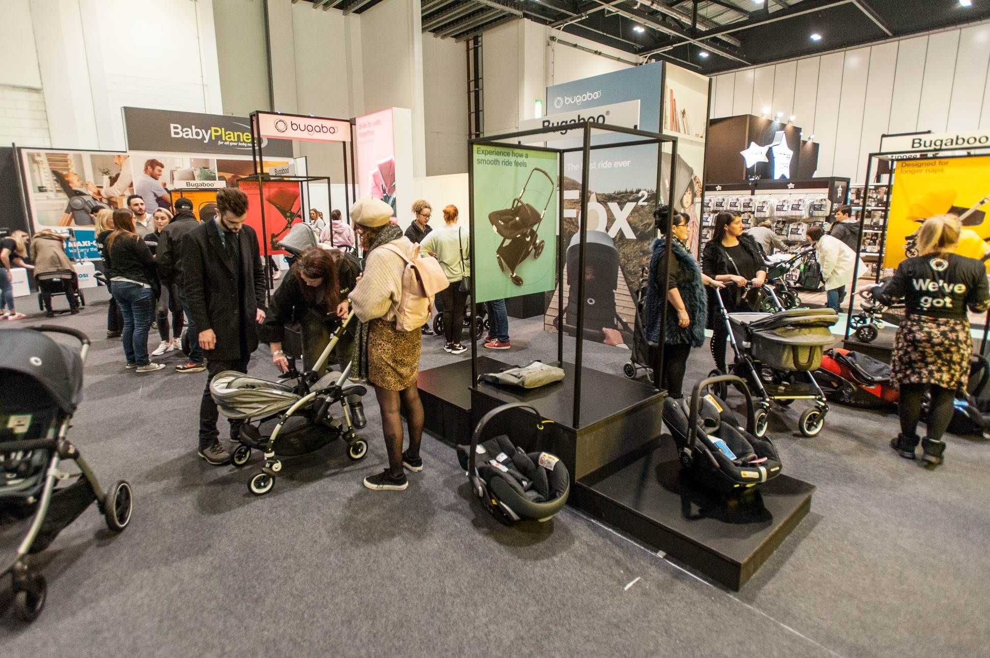 Buggy Testing Track At The Baby Show Olympia London