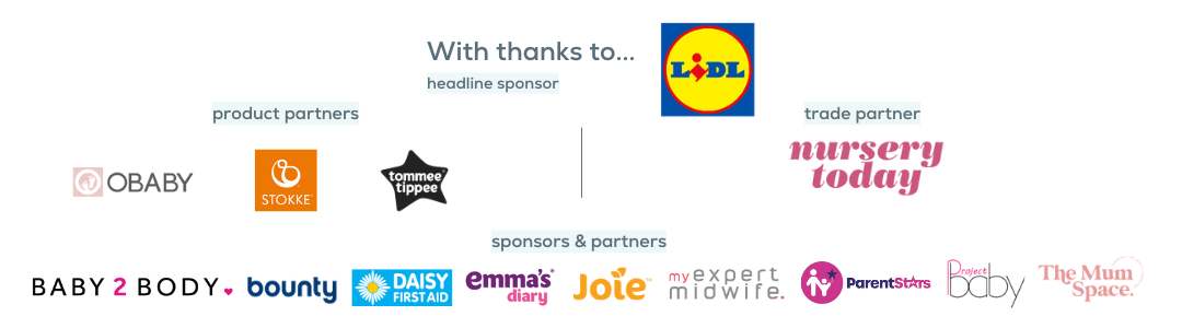 The Baby Show Sponsors and partners