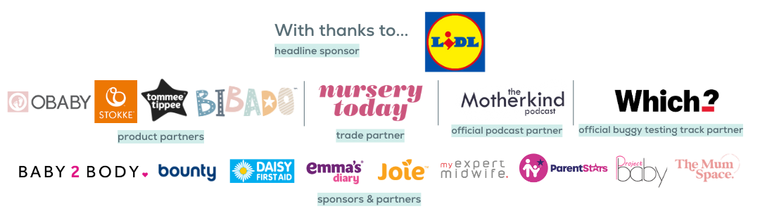 The Baby Show Sponsors and partners
