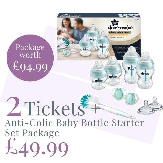 ANTI-COLIC BABY BOTTLE STARTER SET PACKAGE