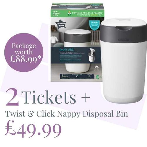 TWIST & CLICK NAPPY DISPOSAL BIN PACKAGE