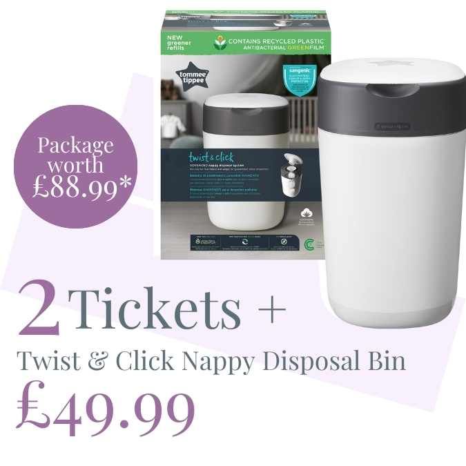 TWIST & CLICK NAPPY DISPOSAL BIN PACKAGE