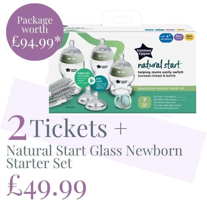 NATURAL START GLASS BOTTLE STARTER SET