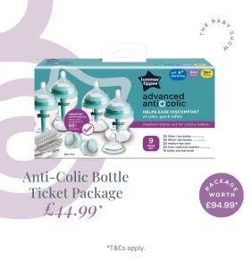 Anti-Colic Feeding Set Tommee Tippee Ticket Package