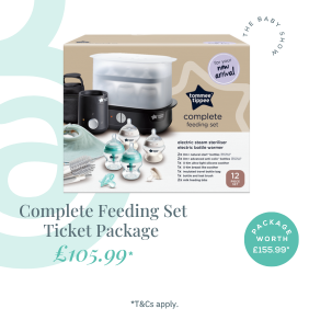Complete Feeding Kit Tommee Tippee Ticket Package