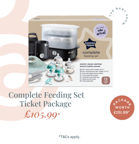 Complete Feeding Kit Tommee Tippee Ticket Package