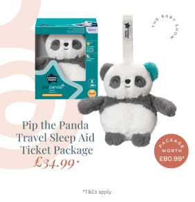 Pip the Panda Sleep Aid Travel Tommee Tippee Ticket Package