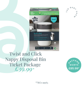 Twist & Click Bin Tommee Tippee Ticket Package