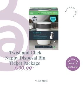 Twist & Click Bin Tommee Tippee Ticket Package