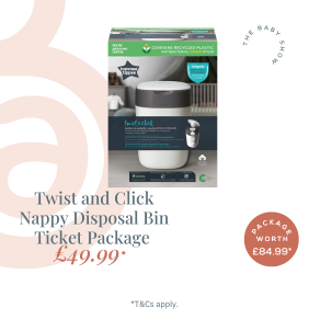 Twist & Click Bin Tommee Tippee Ticket Package