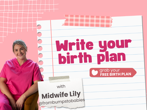 How to Write a Birth Plan