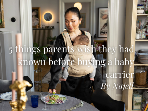 5 things parents wish they had known before buying a baby carrier