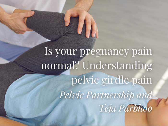 Is your pregnancy pain normal? Understanding pelvic girdle pain