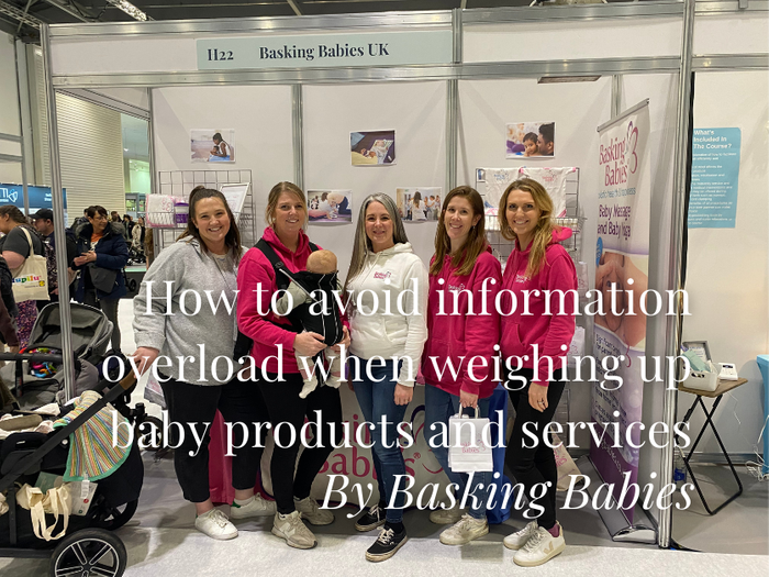 How to avoid information overload when weighing up baby products and services