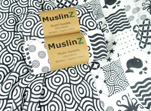 NEW MuslinZ Sensory Range - Made for your baby with love.