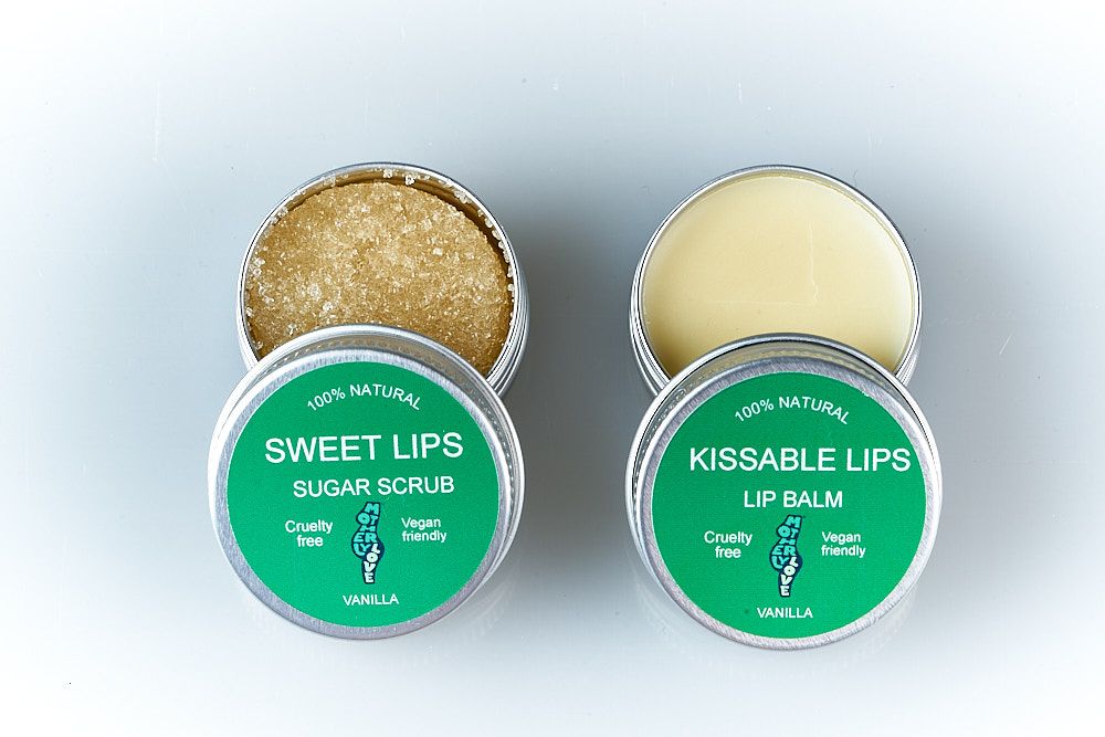 Motherlylove NEWS - - Kissable Lip Balm and Sweet Lips Scrub