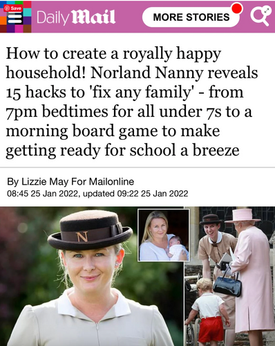 How to create a royally happy household! Norland Nanny reveals 15 hacks to 'fix any family' - from 7pm bedtimes for all under 7s to a morning board game to make getting ready for school a breeze