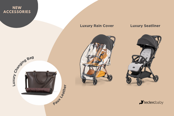 Leclerc Baby Launch NEW Stylish and Practical Accessories