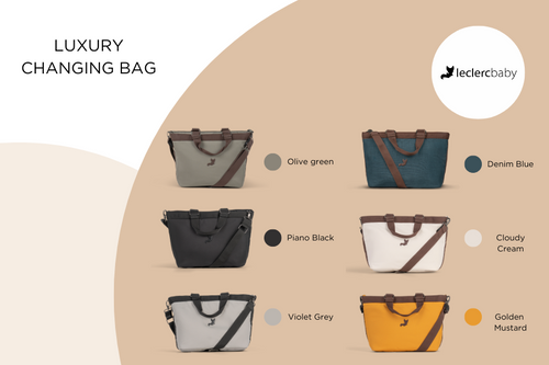 Leclerc Baby Unveils Sophisticated and Stylish Luxury Changing Bag for Modern Parents