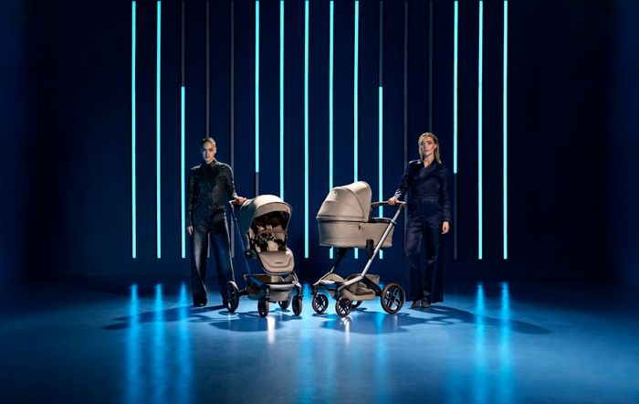 Luxurious Sophistication Meets Modern Innovation: Maxi-Cosi Unveils Iconic Stroller with LED Lighting and Height-Adjustable Carrycot