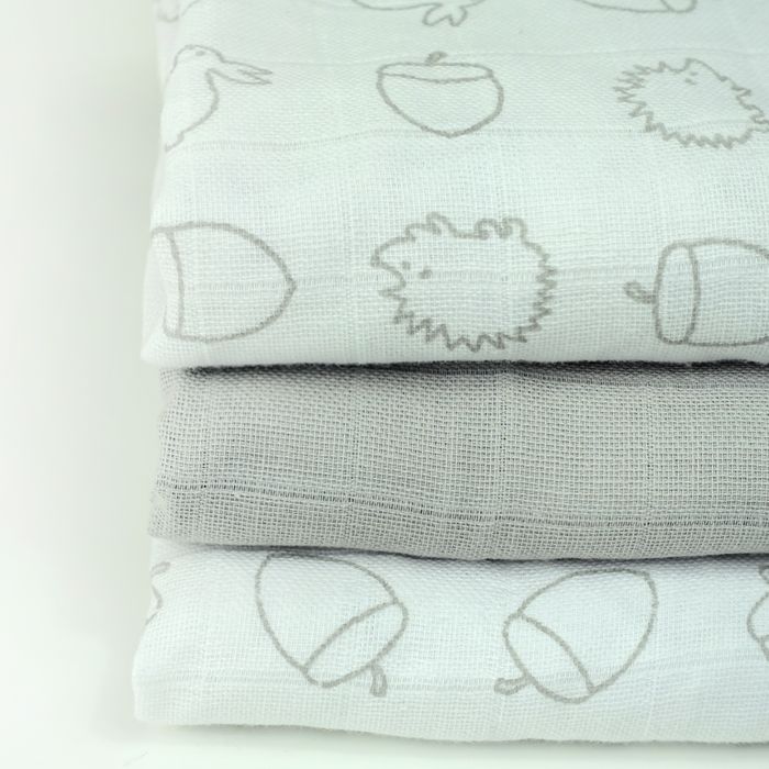 MuslinZ 100 pure Cotton Muslin Squares The Baby Show