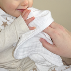 MuslinZ  3 Ply Cotton Muslin Burp Cloths