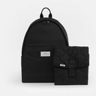 Inge eco changing backpack in black £150