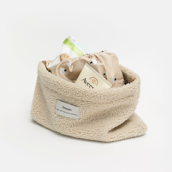 Una eco changing pouch in cream £35