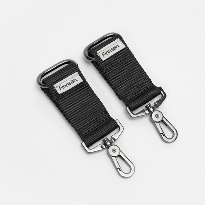 Osten stroller clips in black £18