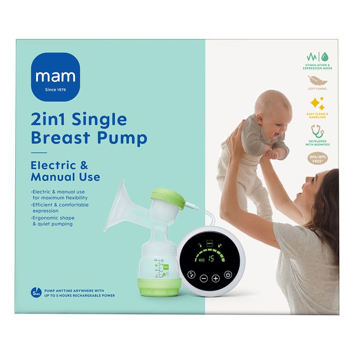 MAM 2in1 Single Breast Pump - 52% OFF - £80