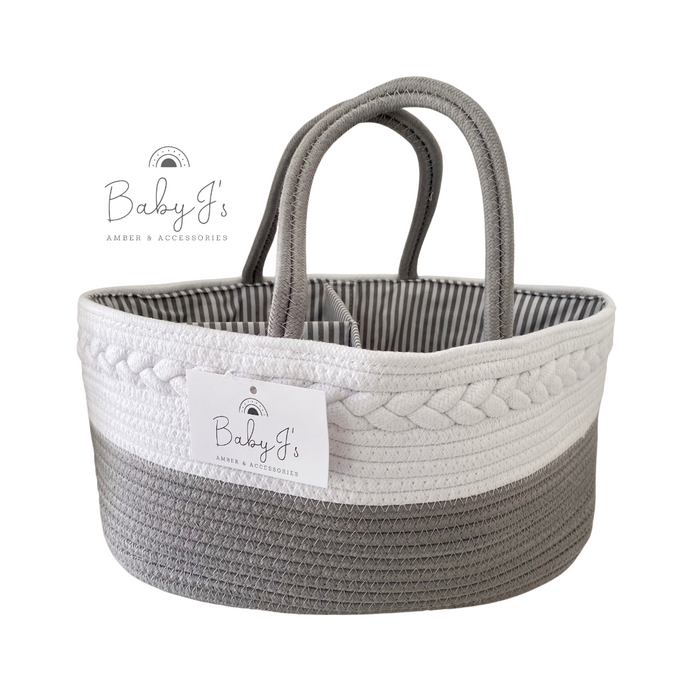 Luxury Baby Nappy Changing Basket