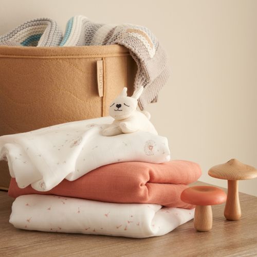 Muslin Swaddle Wraps 3pk - Cocoon